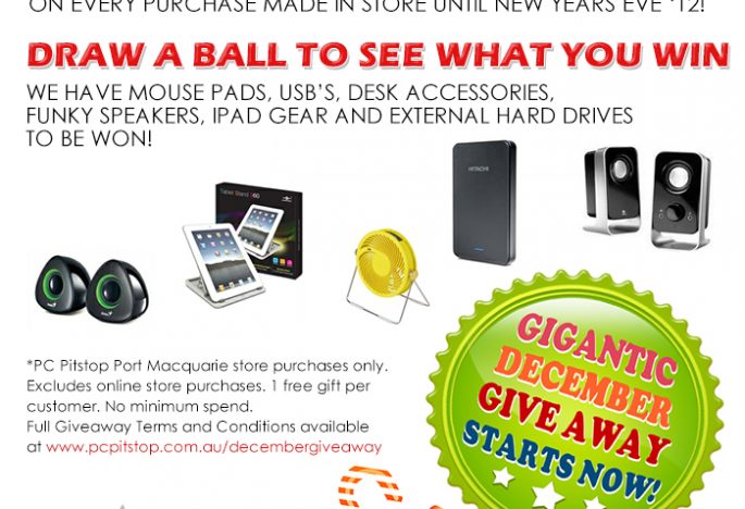 Gigantic Christmas Giveaway STARTS NOW!