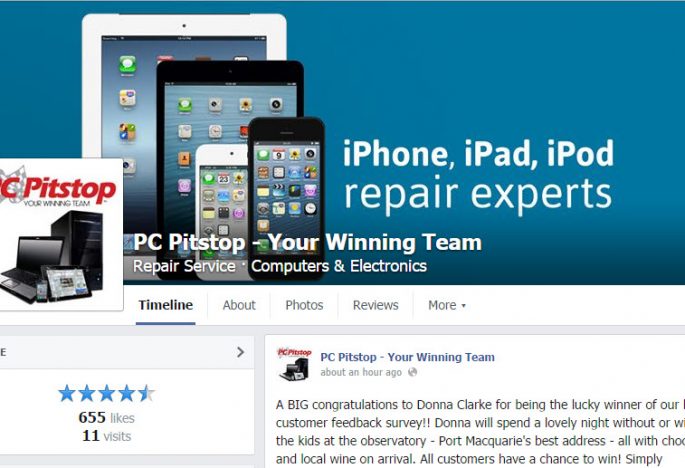 Follow PC Pitstop on Facebook for Daily Tech Tips