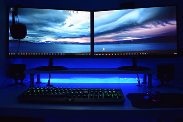 black custom built gaming computer black custom built gaming computer