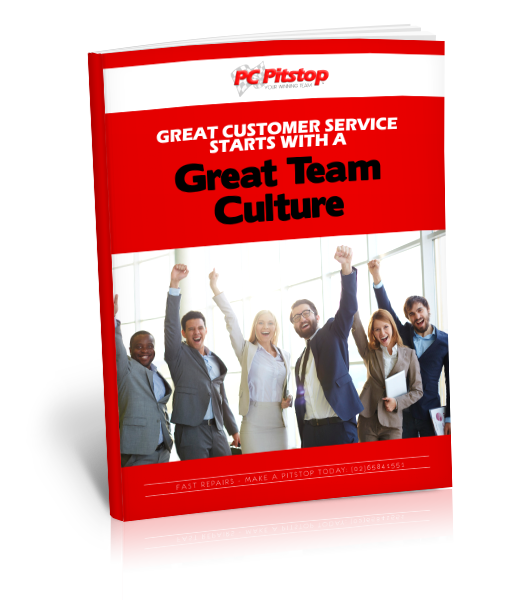 Happy customers and happy employees go hand in hand. Without happy customers, your business wouldn‘t exist. But without happy employees, your business wouldn‘t exist either! Making sure my team are comfortable in their roles and feel valued is the main reason why PC Pitstop is a 7-time award-winning business. None of those awards would have been possible without my team. I‘ve learned so many crucial lessons during my business journey about customer service and work culture, and I‘ve put them all together in the eBook for you.