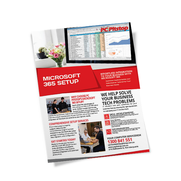 PC Pitstop - Business IT Support - Microsoft 365 Setup