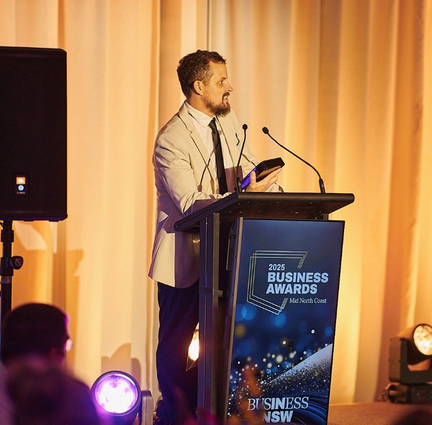 NSW Regional Winner 2025 - Excellence in Sustainability with Ben Waters NSW Regional Winner 2025 - Excellence in Sustainability with Ben Waters
