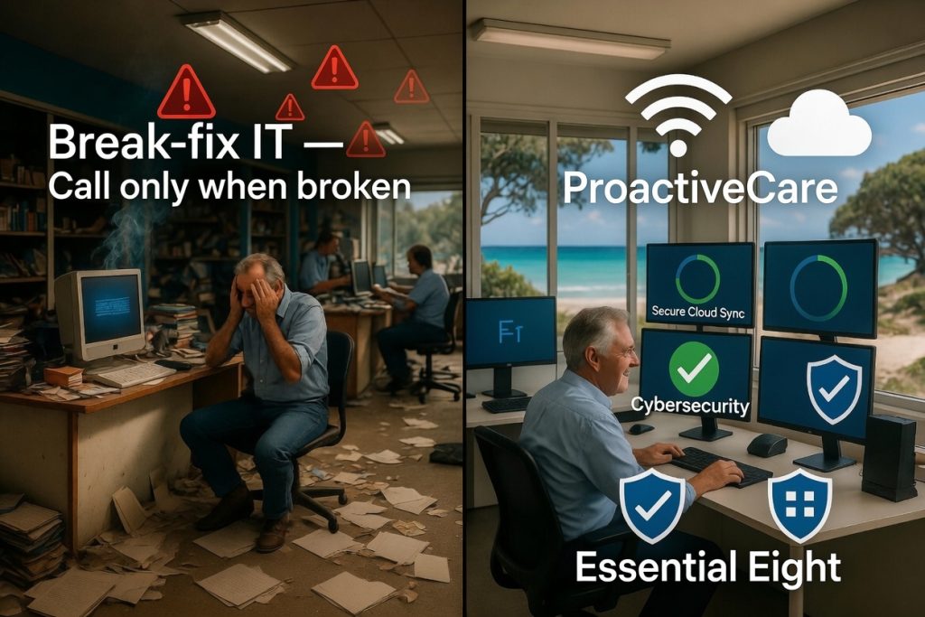 Break-Fix IT VS ProactiveCare Break-Fix IT VS ProactiveCare