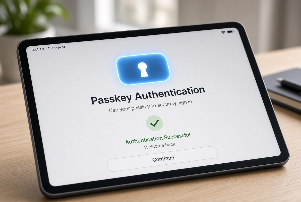 Passkey authentication
