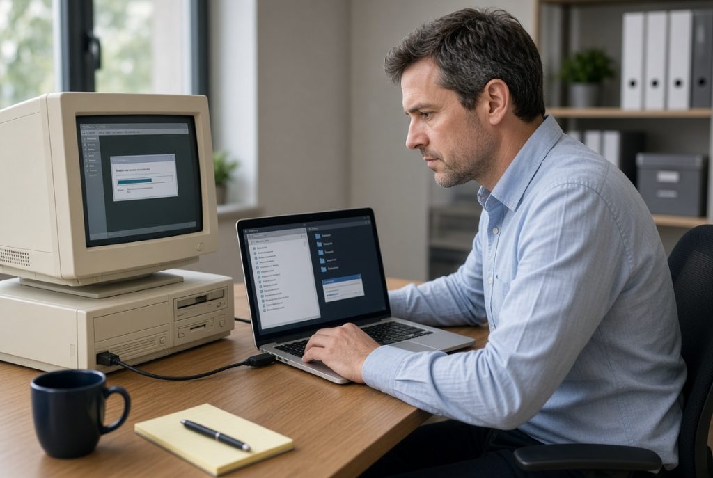 critical files to the newer computerunit critical files to the newer computerunit