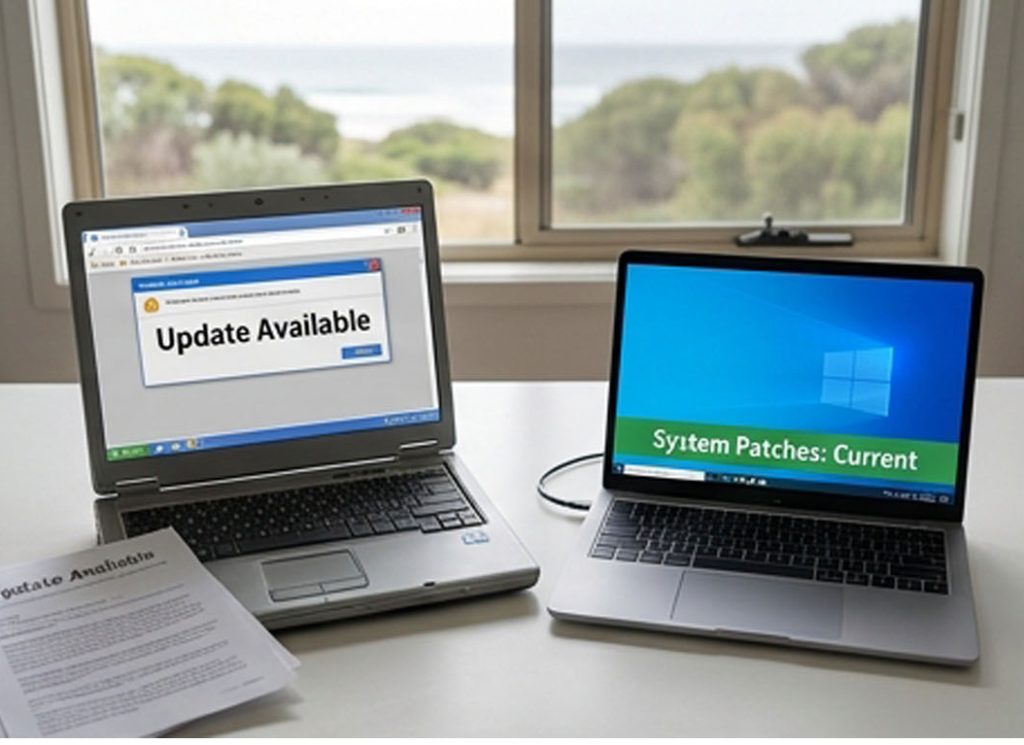 update available and system patches current update available and system patches current