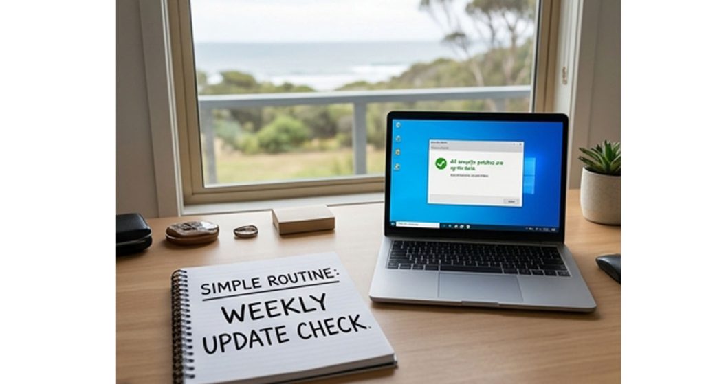 weekly update check weekly update check
