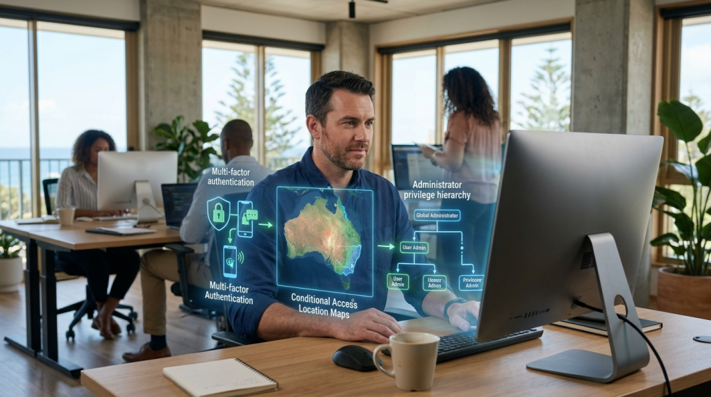 conditional access location maps